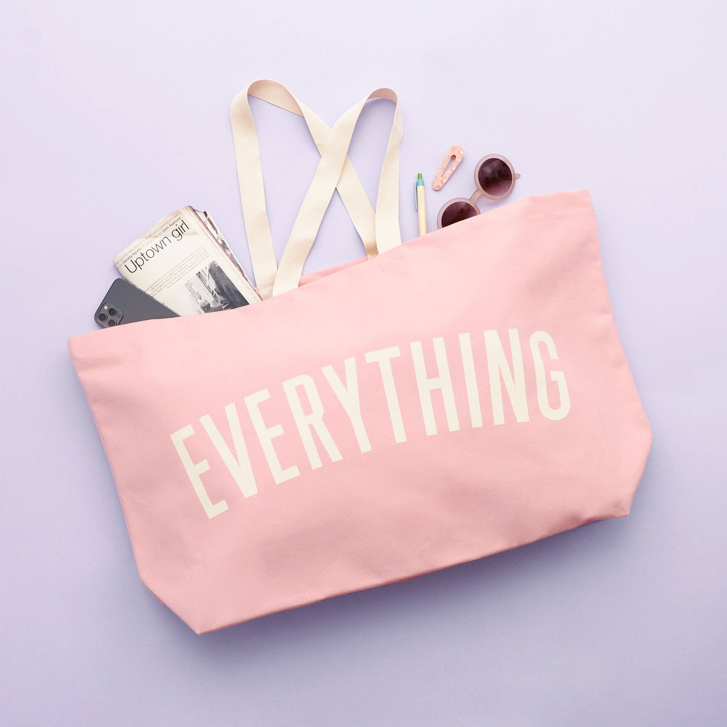Alphabet Bags - Wholesale Tote Bag - Women's - Everything - Pink REALLY Big Bag4