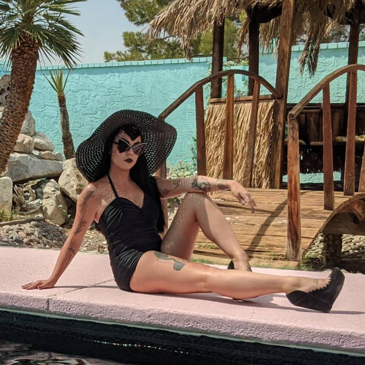 Tatyana Clothing - Wholesale One Piece Swimsuit - Women's - Rosie Retro One-Piece Swimsuit5