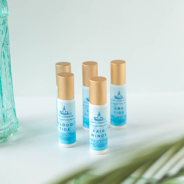 Adrift Candle Co. - Wholesale Roll-On Fragrance - Coastal roll-on perfume3