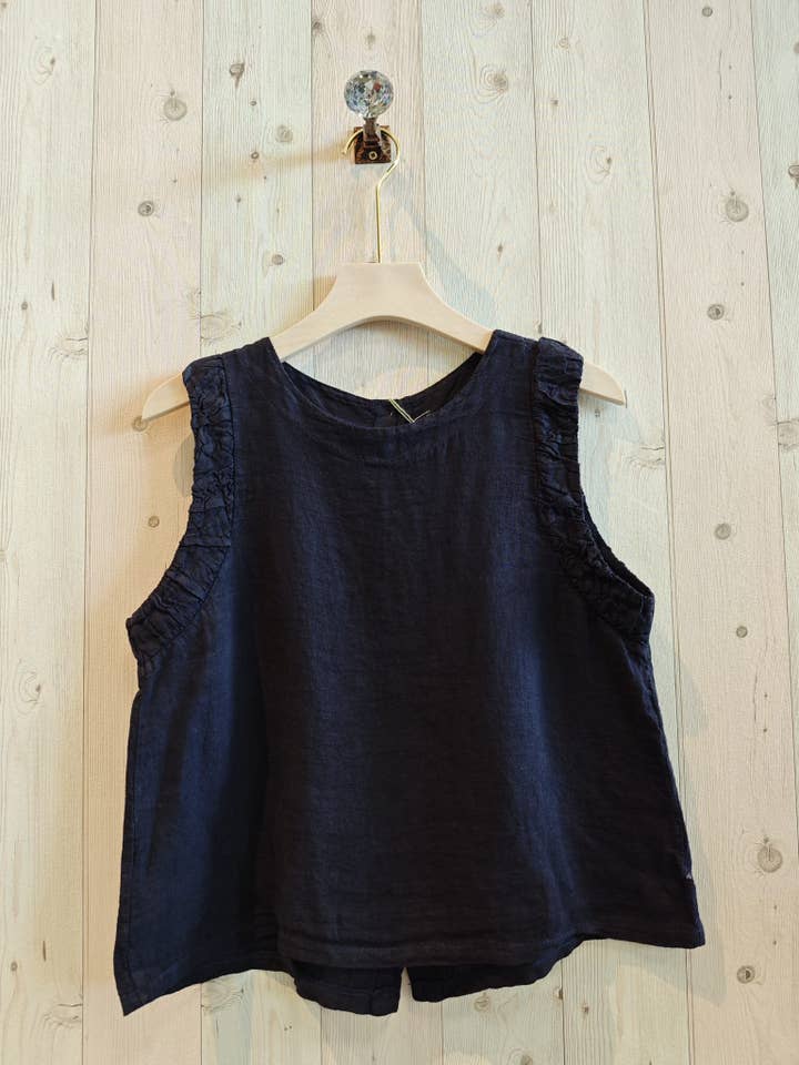 Linen & More - Wholesale Blouse - Women's - REF 17962 100% LINEN BLOUSE