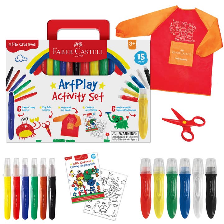 Little Creatives Artplay Activity Set for wholesale by Faber-Castell / Creativity for Kids