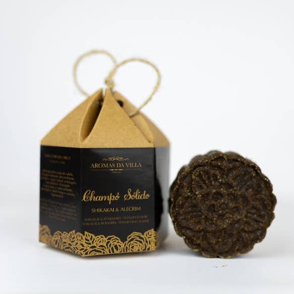 Champô Sólido - SHIKAKAI e Alecrim, 70gr, 100% Natural por atacado de Aromas da Villa Portugal