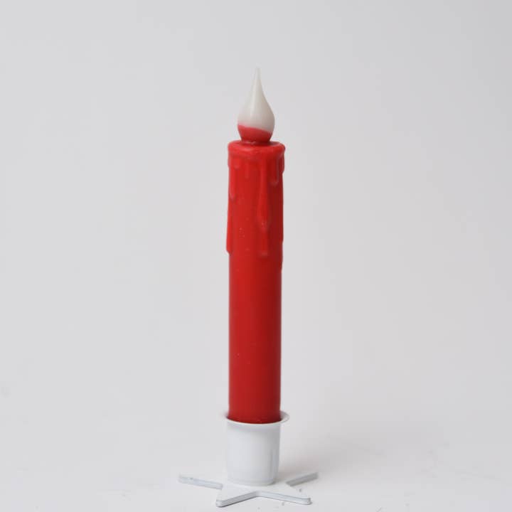 LMS Wholesale - Wholesale Flameless Candle - Americana Set of 3 Battery Operated LED Timer Taper Candle