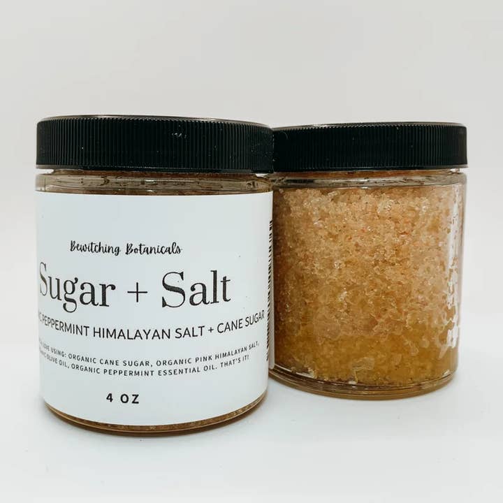 Betoverende voetscrub met pepermunt voor wholesale door Bewitching Botanicals