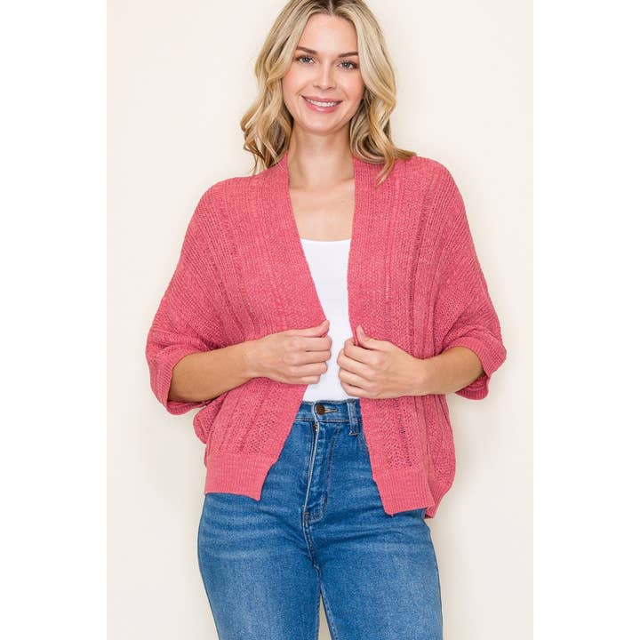 STACCATO - Wholesale Cardigan - Women's - KIMONO SLEEVE SWEATER CARDIGAN