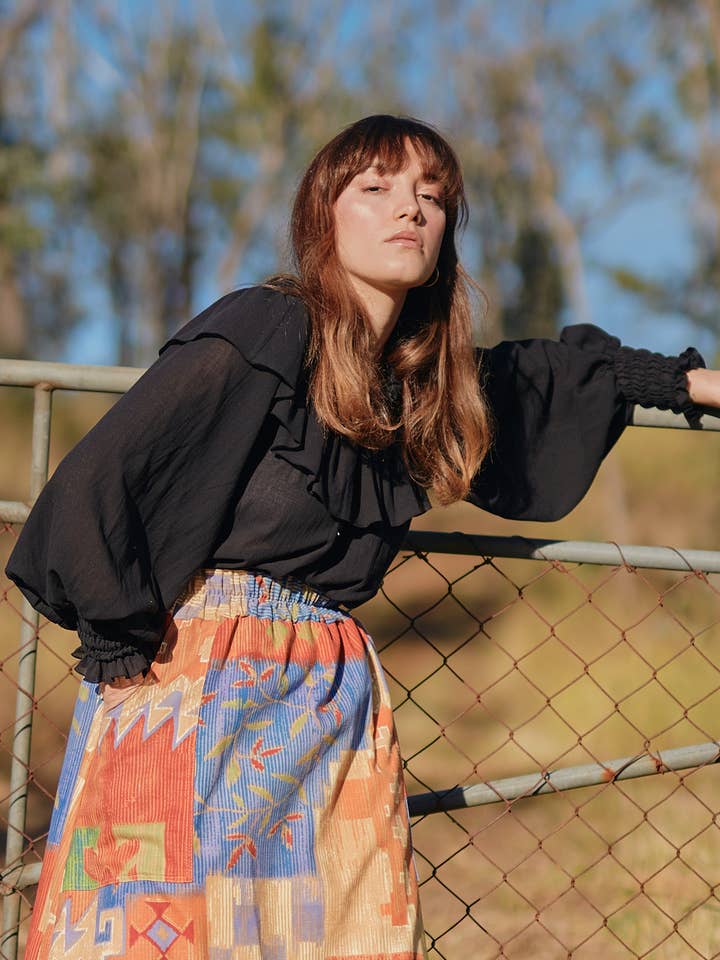 Frou Blouse for wholesale by Chasca