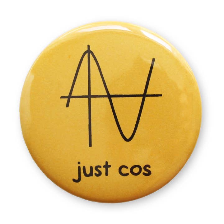 Bouton Just Cos pour la vente par The Chemist Tree