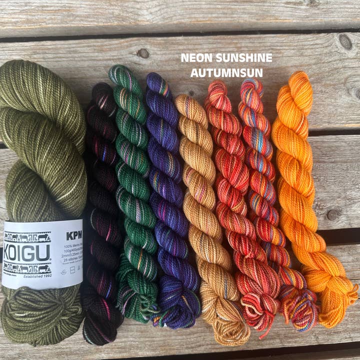 Koigu Wool Designs - Wholesale Yarn - NEON SUNSHINE WRAP