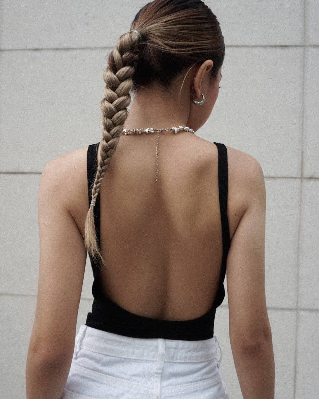 Lamin - Black Low Back Bodysuit for wholesale on Faire4