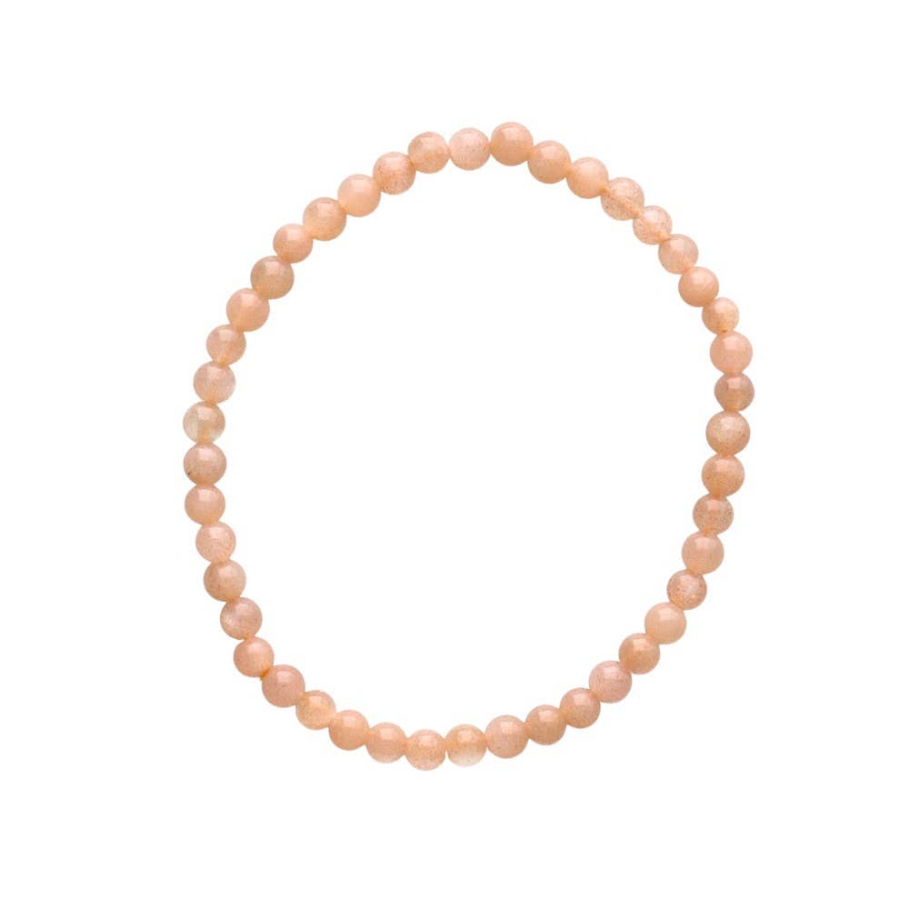 Vives de la Cortada S.L - Wholesale Prayer Beads Bracelet - 4mm Moonstone Bracelet3