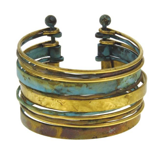 Kole Design - Wholesale Cuff Bracelet - 21-B941GMT0