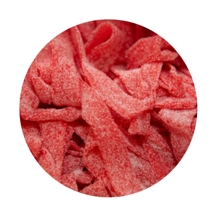 Strawberry Sour Belts for wholesale by Firdos Market