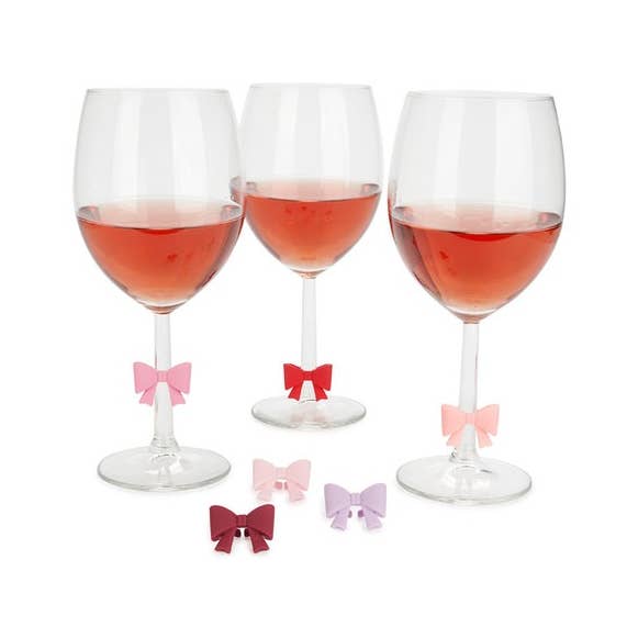 Cup markers, Coquette, assorted colors, x6, plastic and other Purchase Wholesale copas vino. Free Returns & Net 60 Terms on Faire trending on Faire.