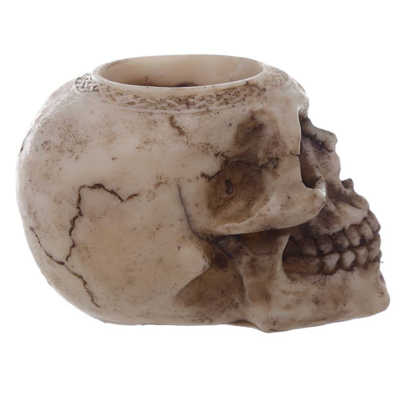 Puckator Ltd – wholesale Candle holder – Skull Tea Light Candle Holder2
