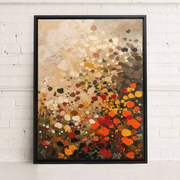 Oleka Canvas - Wholesale Painting/Drawing - EARTH & FIRE, Oeuvre sur toile étiré