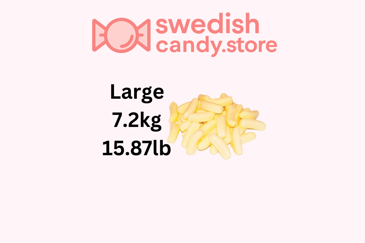 Swedish Candy.Store - Swedish Candy – wholesale Gummy – Svenskt godis-skum banan2