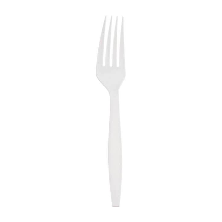 Smarty had a Party - Wholesale Disposable servingware set - White Plastic Disposable Forks - 1000 pcs