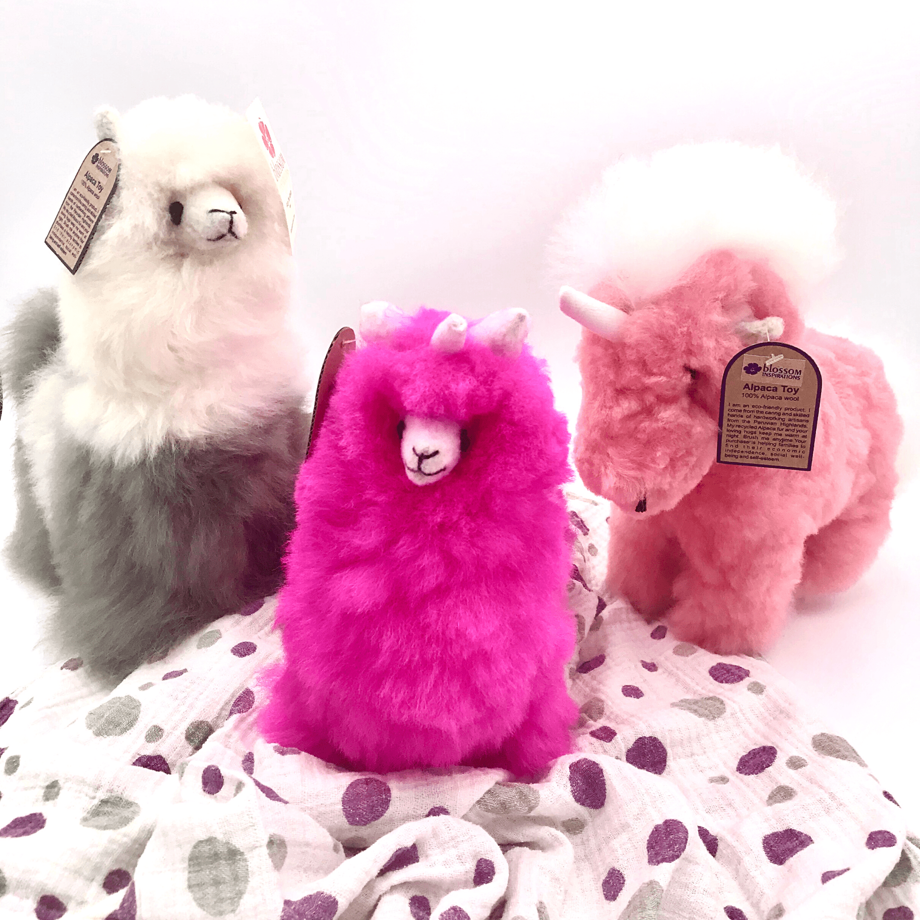 Blossom Inspirations - Wholesale Stuffed/Plush Toy - Kids & Baby - Llamacorn Alpaca Fur Toy1