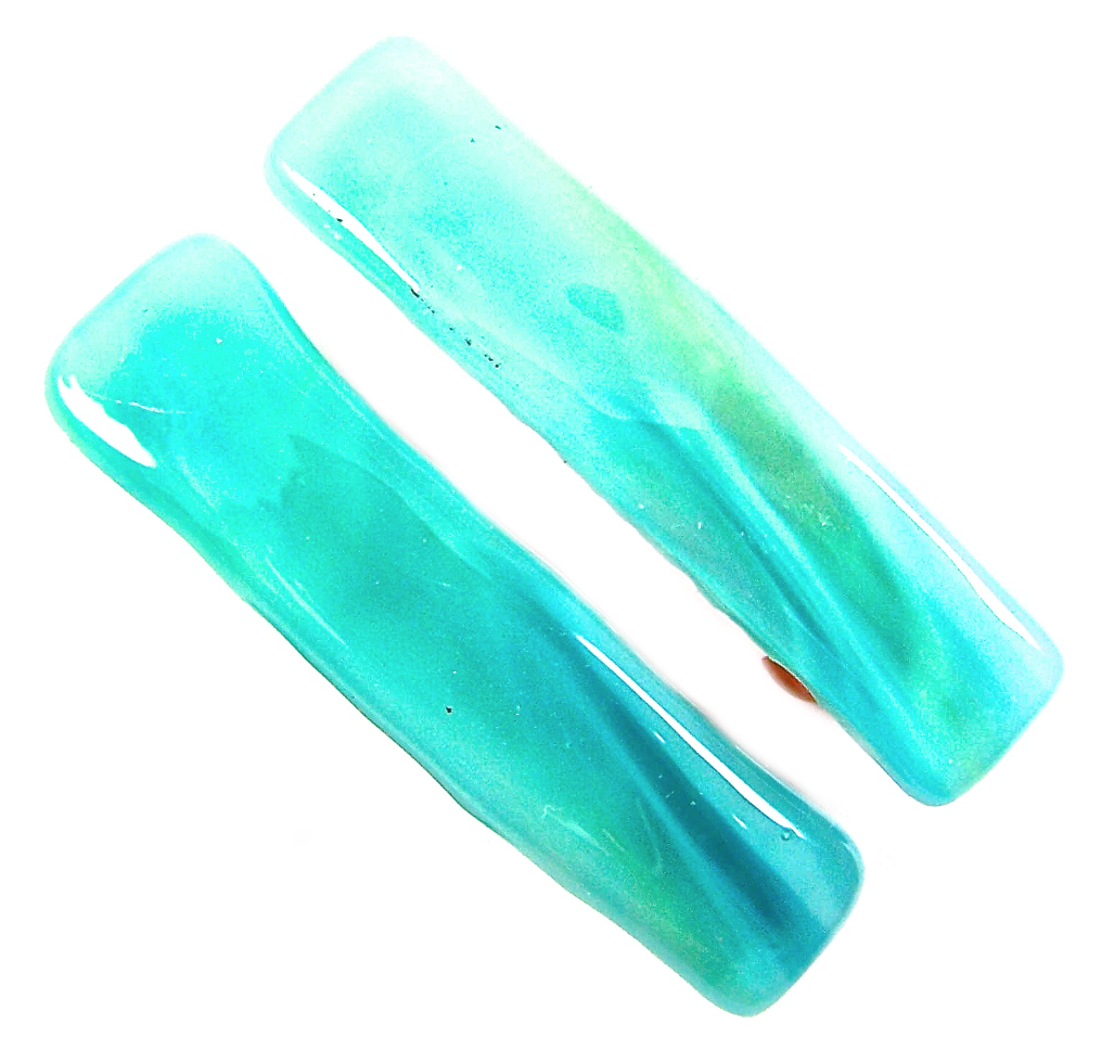 Glass Town USA - Wholesale Barrette - Kids - Children's Barrette Pairs Stained Glass Bright Swirls Small5