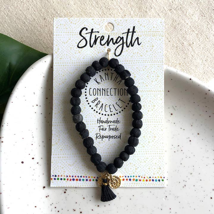 Strength • Kantha Connection Bracelet and other Purchase Wholesale fig brulee. Free Returns & Net 60 Terms on Faire trending on Faire.