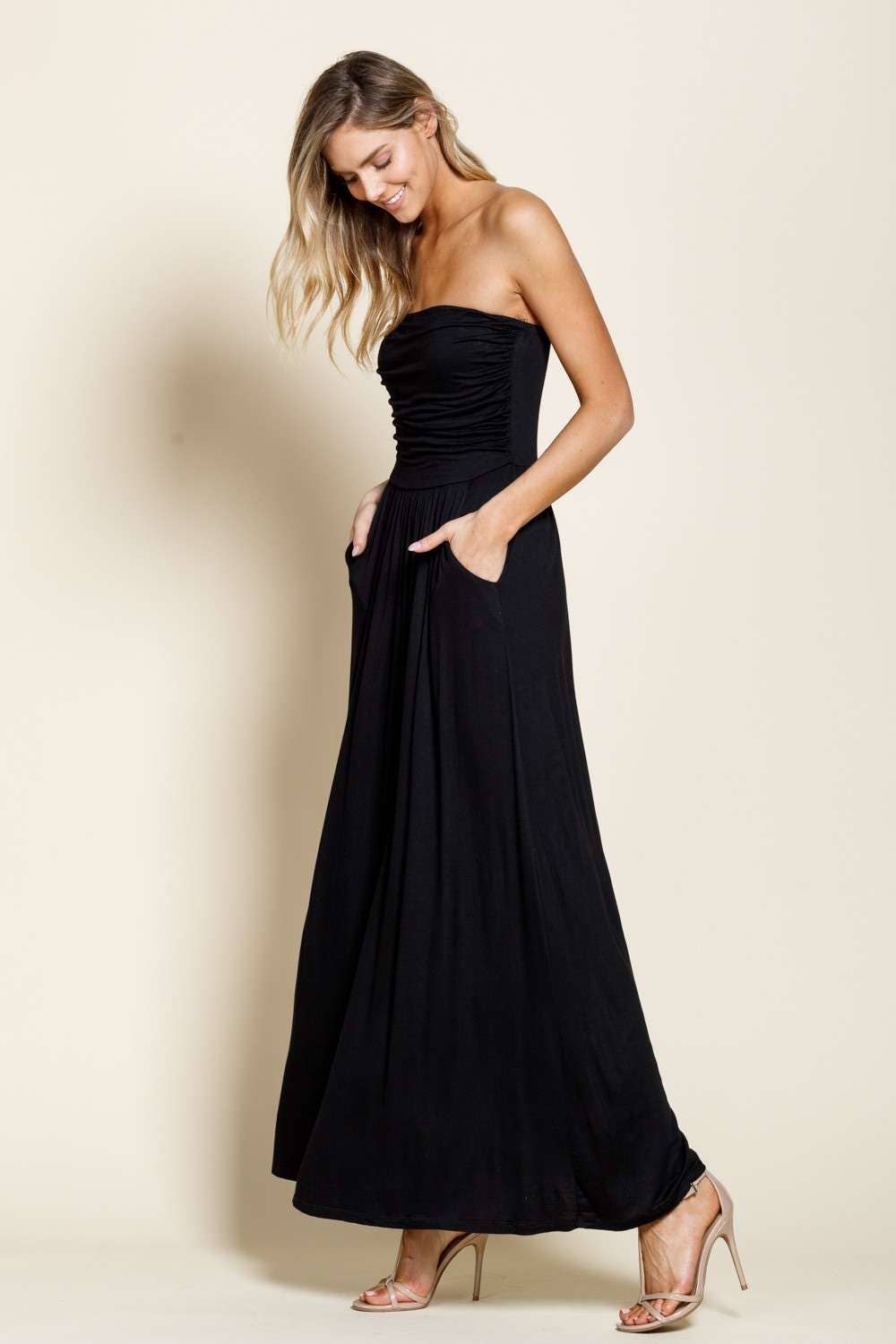 mittoshop - Venta al por mayor Vestido - Mujer - VESTIDO MAXI DE TUBO DE JERSEY CON BOLSILLOS13