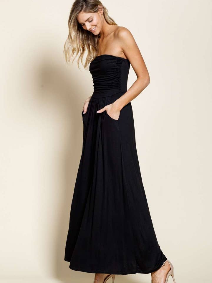 mittoshop - Venta al por mayor Vestido - Mujer - VESTIDO MAXI DE TUBO DE JERSEY CON BOLSILLOS13