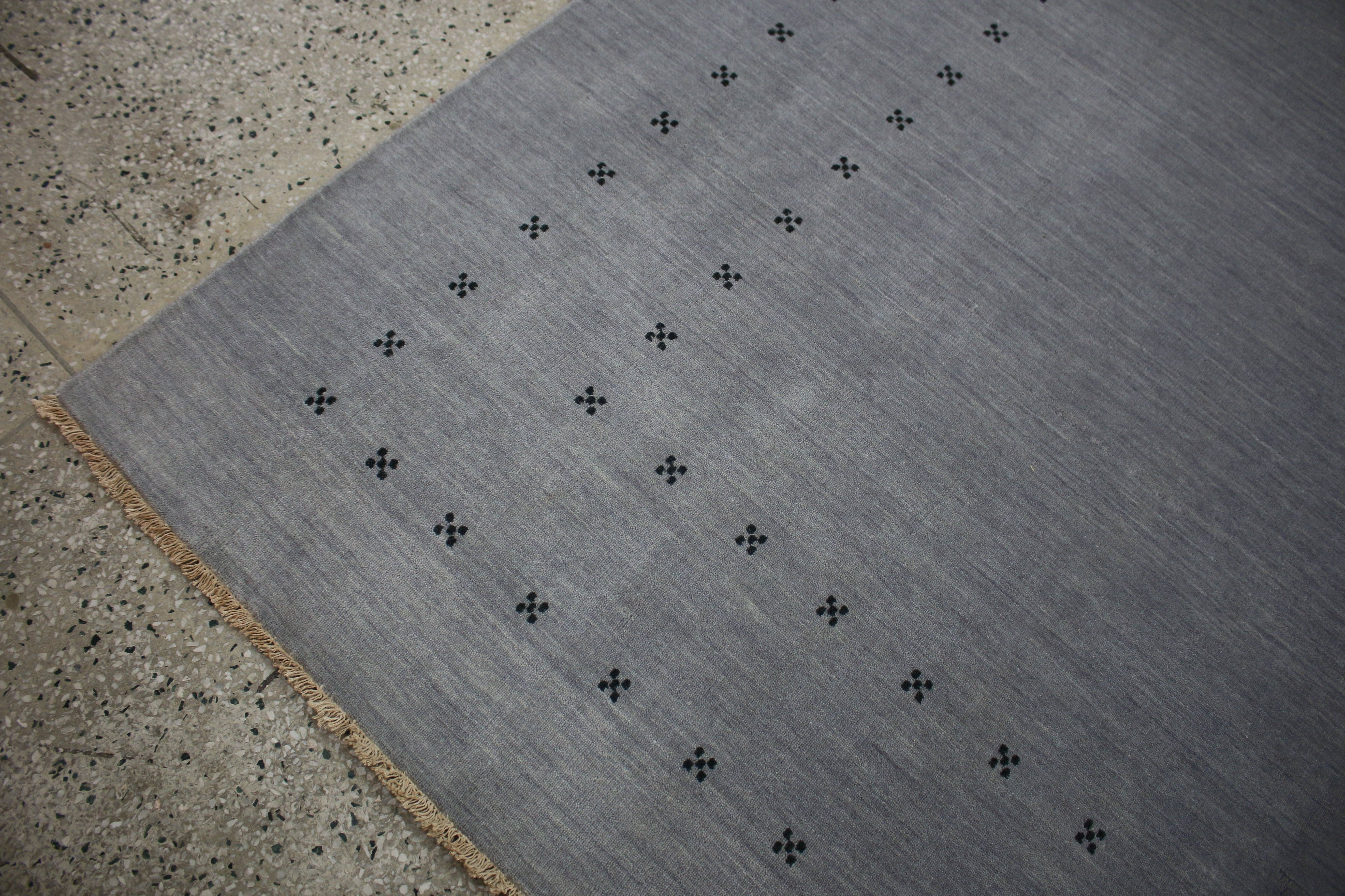 ExpoBazaar - Wholesale Area Rug - Area Rug | Grey 100% Wool Handloom Rug0
