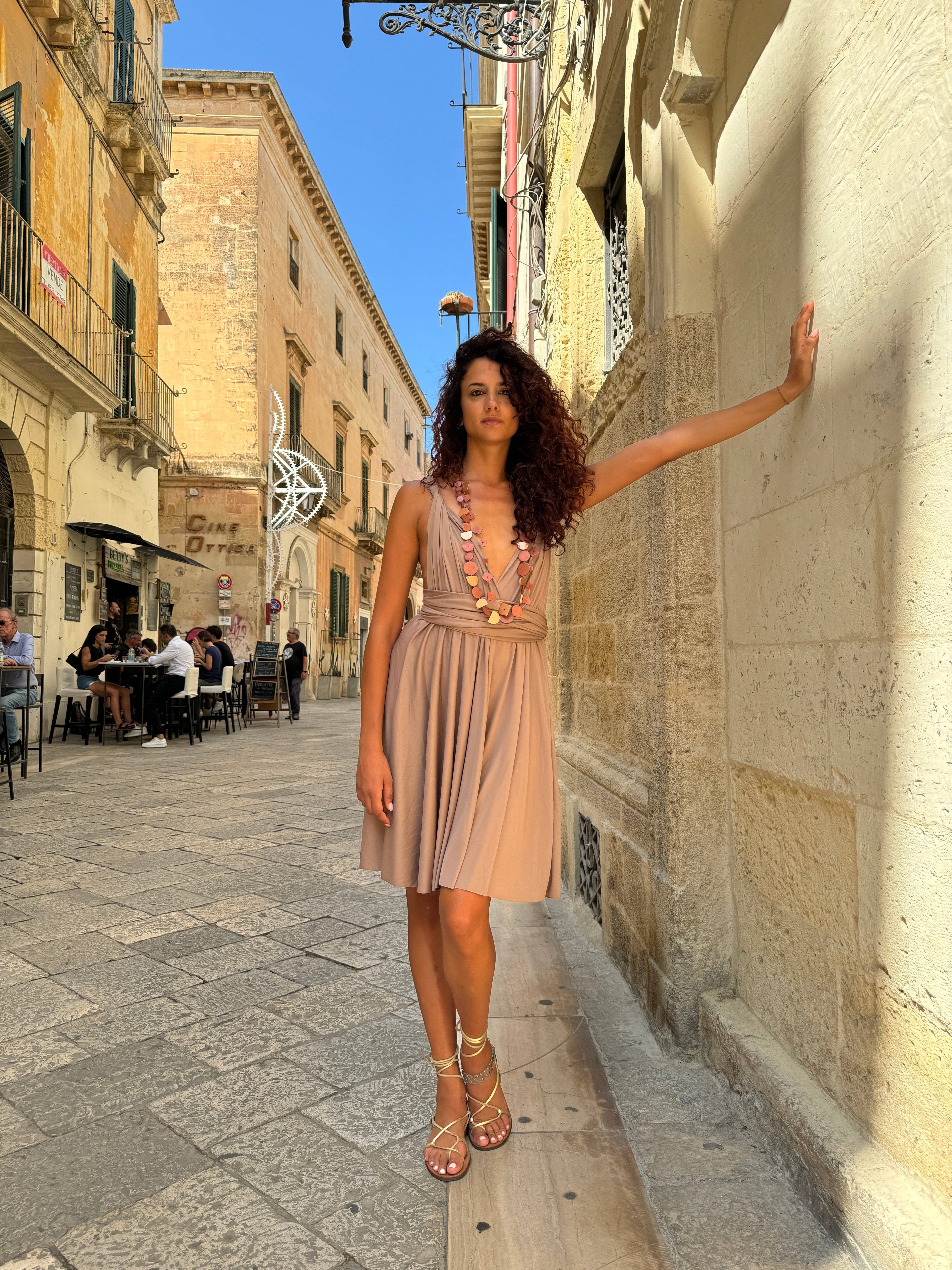 Bijondo - Wholesale Dress - Women's - Ayunita Infinity Convertible Short Dress30