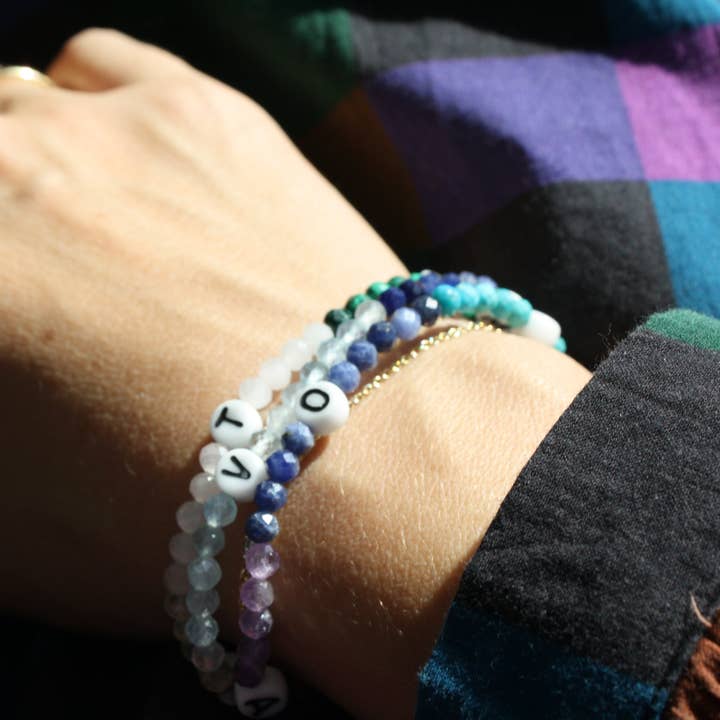Terra Firma - Wholesale Beaded Bracelet - Bespoke Family Stones1