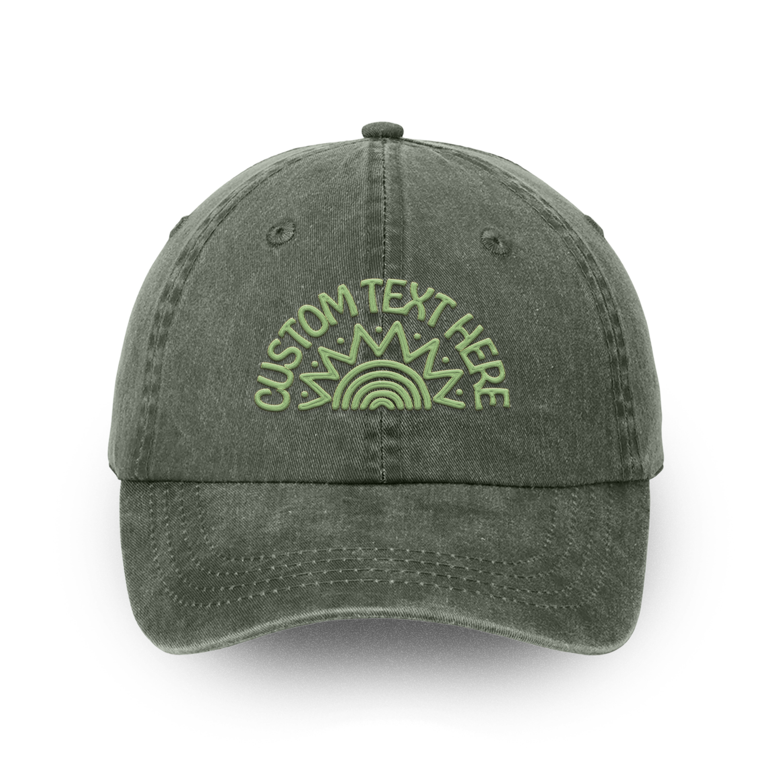 Island View Outfitters – wholesale Baseball cap – Unisex – *CUSTOM* Cosmic Sun Faded Dad Cap3