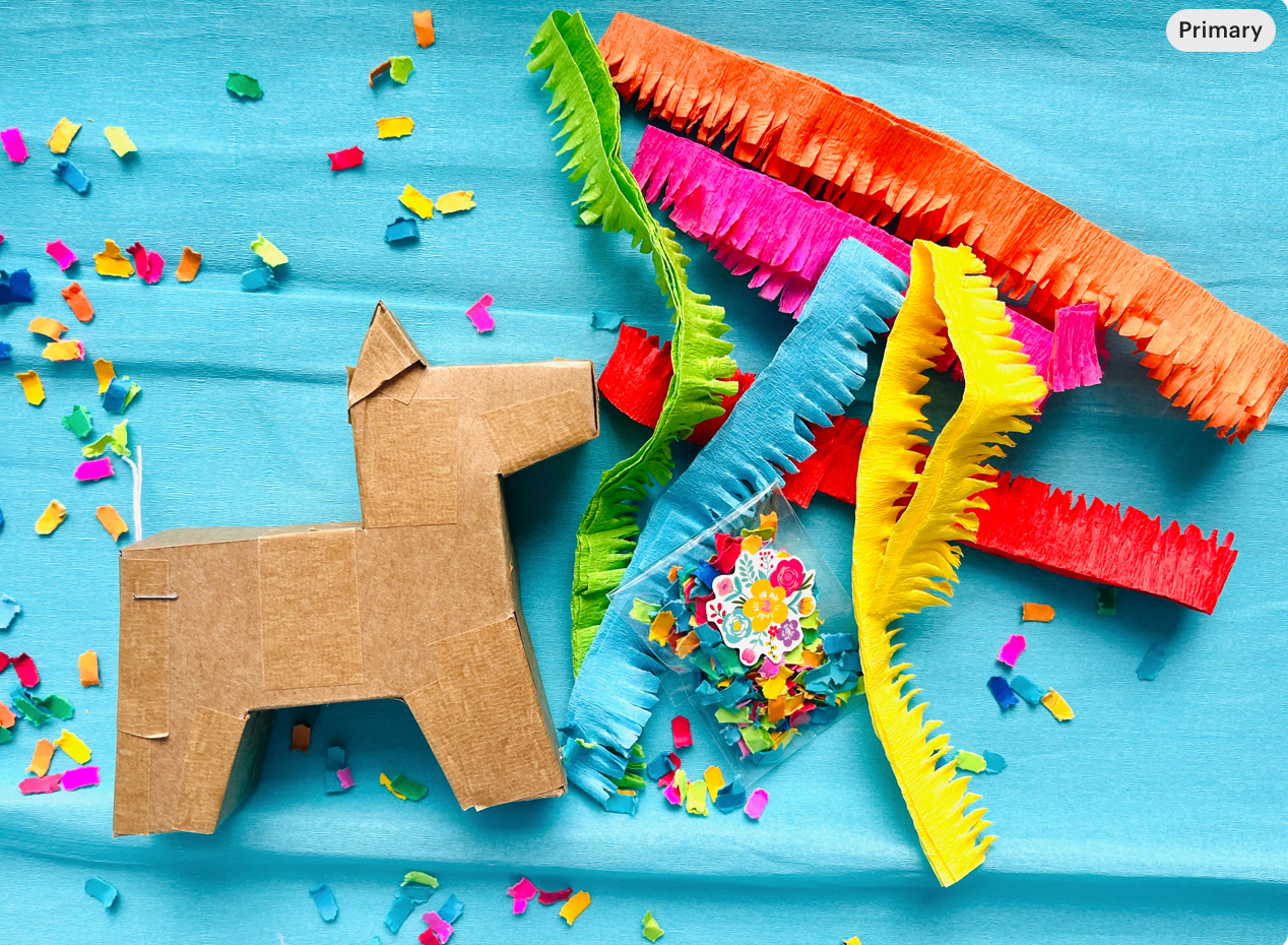 My Soiree Designs - Vendita all'ingrosso Kit per lavoretti fai da te - Mini pignatte a forma di asinello fatte a mano: fai da te ispirato al Messico0