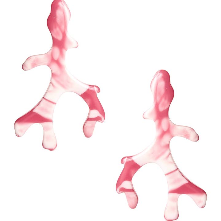 Lisi Lerch - Wholesale Dangle Earrings - Small Acrylic Coral Earrings