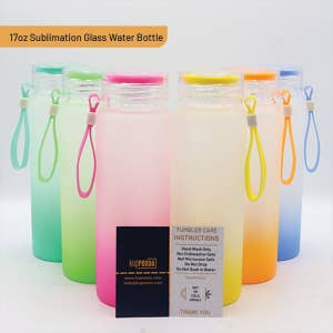 Wholesale 24 oz. Slim Fit Flip Straw Water Bottle | Plastic Water Bottles |  Order Blank