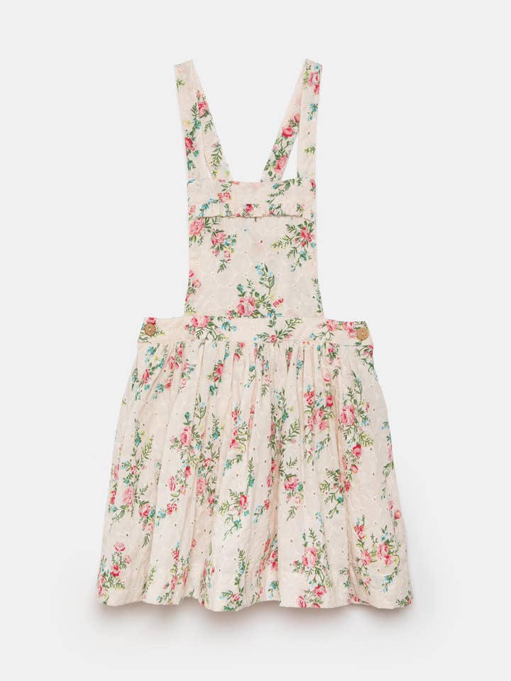 Jupe tablier à imprimé floral (544767-188) pour la vente par Lanidor Kids