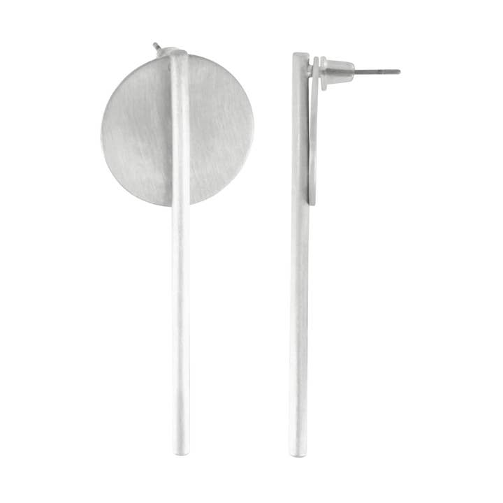 Vanity IN:STORE Multi-Styleable Pole Dot Earring Silver Plating for wholesale by Dansk Copenhagen