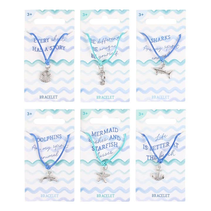 Something Different Wholesale - Wholesale Charm/Dangle Bracelet - Set of 36 Nautical Bracelets on Display2