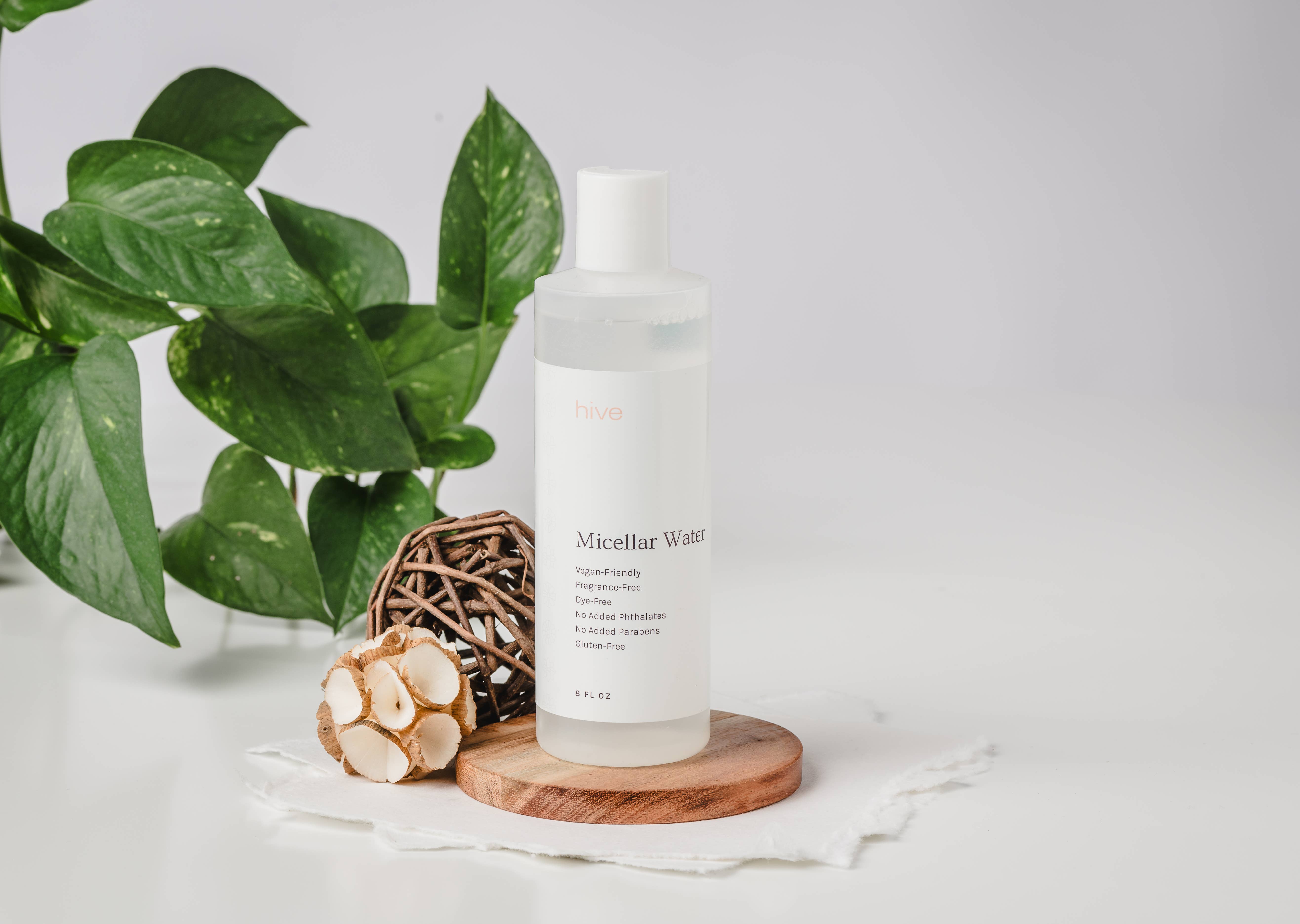 Hive - Wholesale Makeup Remover - micellar water cleanser for gentle facial cleansing