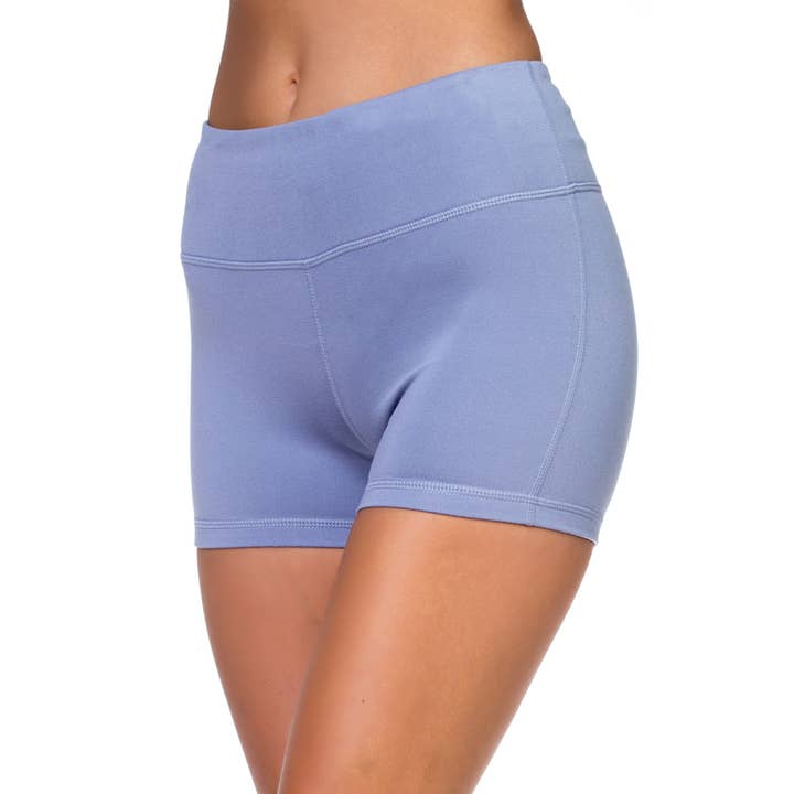 SYL100 - Womens Active Fitness Yoga Shorts for wholesale by ITZON
