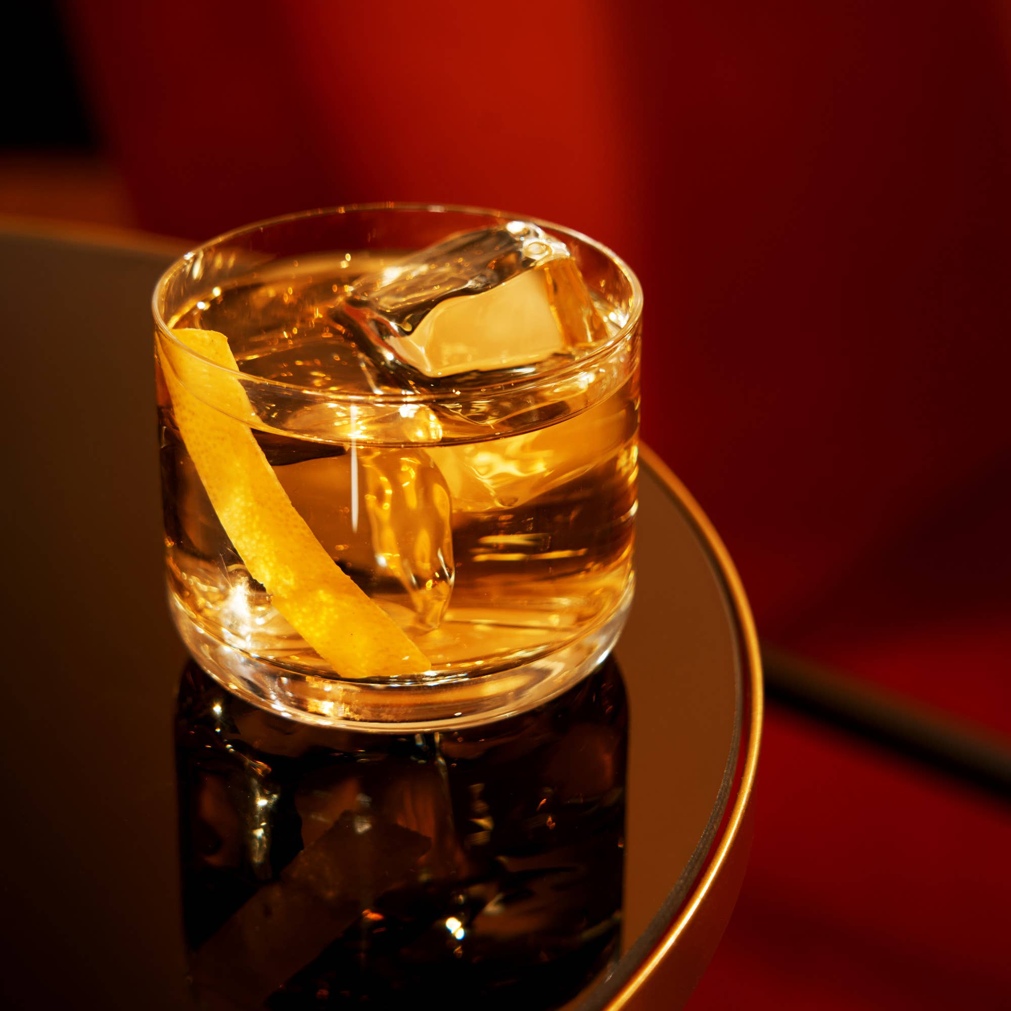 Viski - Wholesale Cocktail/Liquor Glass - Raye™ Crystal Lowball Negroni Glasses Set of 24