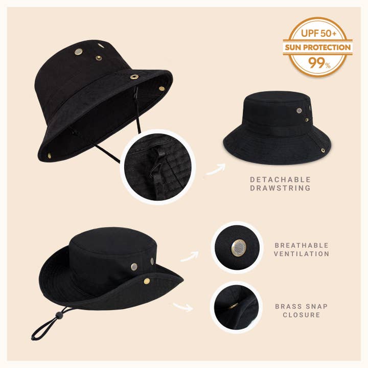 ChoKoLids - Wholesale Bucket Hat - Men's - CHOK.LIDS Wide Brim Bucket Hat31