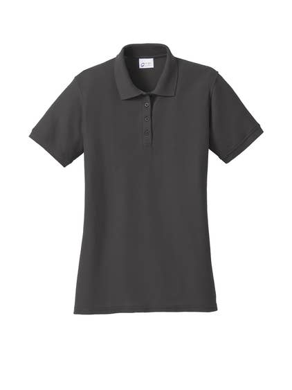 Print The Dream - Wholesale Polo - Women's - Port & Company Women's Core Blend Pique Polo3