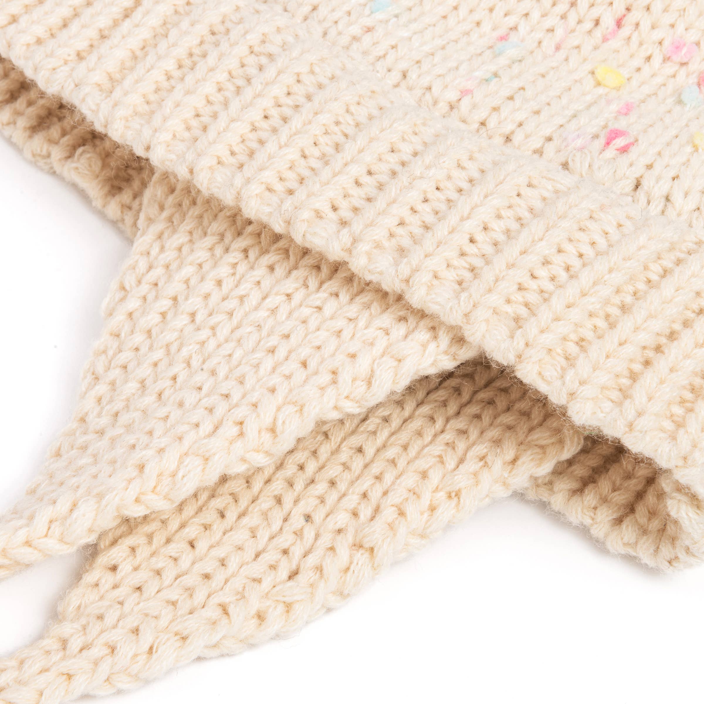 Peppercorn Kids – wholesale Beanie – Kids – Kids Earflap Winter Hat- Pastel Speckled- Toddler/ Girls 1-63