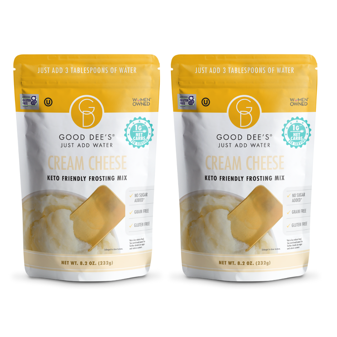 Good Dee's – wholesale Cake mix – Just Add Water Cream Cheese Keto Frosting - Gluten Free and No Added Sugar6