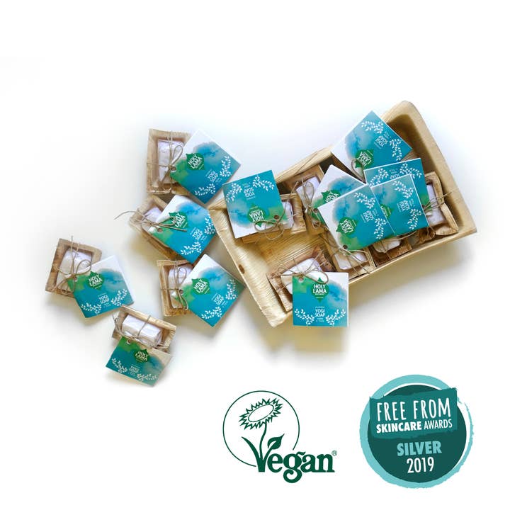 Holy Lama Naturals - Vente Pains de savon - Coffret cadeau Yogi Soap, fait main, ayurvédique, végétalien