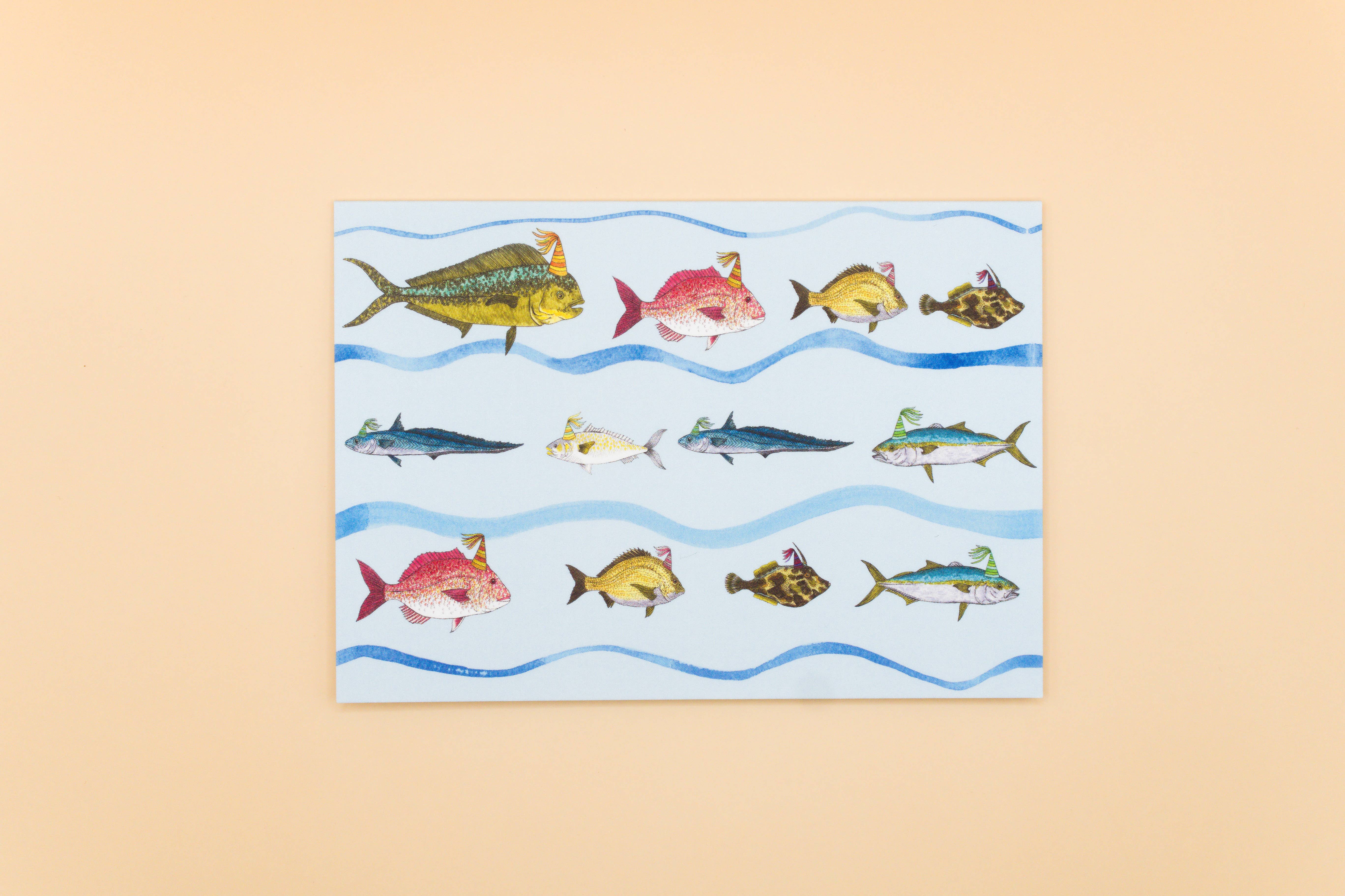 Sunshine Sea Art - Wholesale Birthday Card - Fish Card | Australia Greeting Card | Aqua Card | Ocean Card0