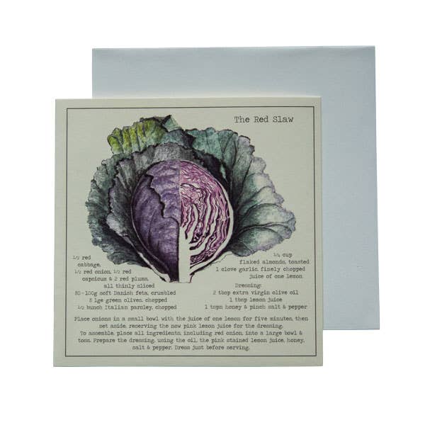 Kookery - Wholesale Everyday greeting card - The Red Slaw