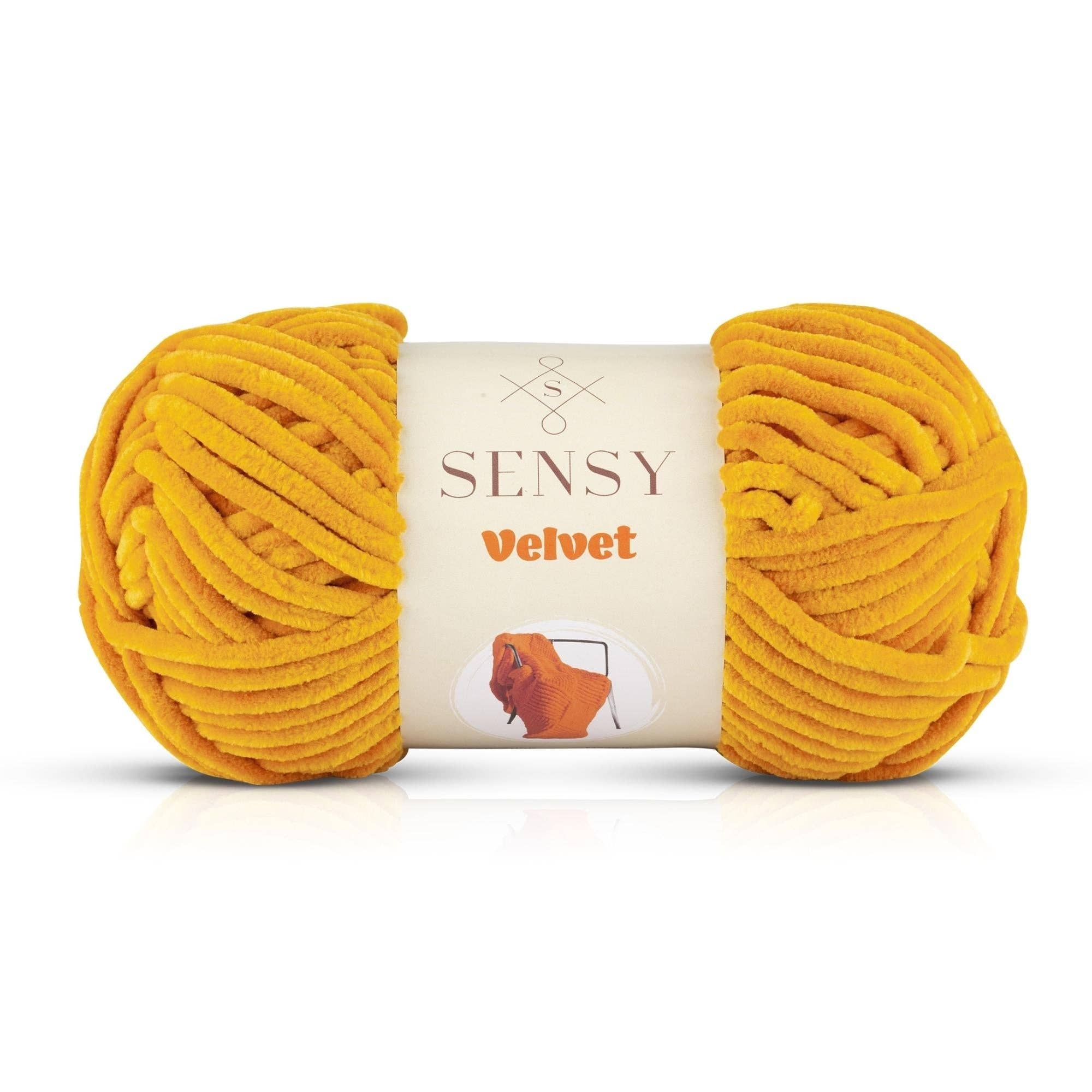 Sensy - Wholesale Yarn - Sensy Velvet Yarn, Blanket Yarn, 3.5 oz, 132 Yards, Gauge 5 Bulky24