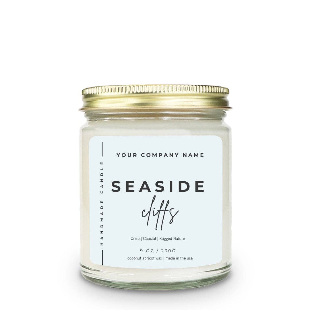 Candle Bliss - Vente Bougie en bocal - Vente en gros, Étiquette préconçue, Bougie en pot en verre transparent1