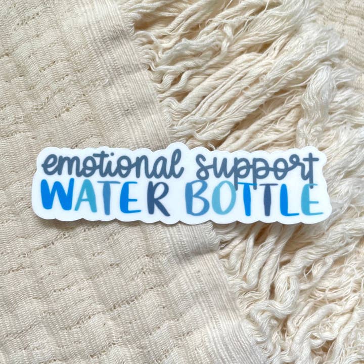 Adesivo bottiglia d'acqua supporto emotivo per la vendita all'ingrosso da parte di Created to Heal