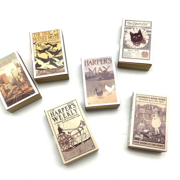 All Little Cute Things - Wholesale Notebook - Vintage Books Magazines Mini Journals Tea Party Gift Shop